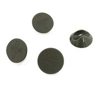 Hairpin Leg Protector Feet x 4 Furniture Home Desk Chair Foot Bench Table Floor Protectors Grey | SkiSki Ski-Glide