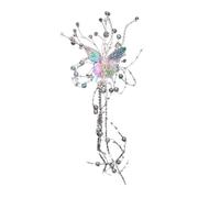 Hairpin Nature-inspired Faux Pearl 1/2pcs Girl Butterflies Design Imitation Tassel Hair Clip Romantic Sweet Style 1pc