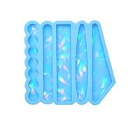 Hairpin Silicone Molds Crystal Epoxy Mold Resin Jewelry Hair Pin Women Girls Uv Pendant Epoxy Silicone with Holes