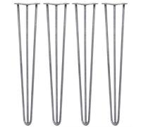 MonsterShop 4 X Hairpin Leg - 28 - Unfinished - 3 Prong - 12M