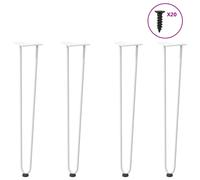 Hairpin Table Legs Hairpin Legs Coffee Table leg 4 pcs Solid Steel vidaXL