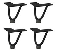 Hairpin Table Legs Hairpin Legs Coffee Table leg 4 pcs Solid Steel vidaXL