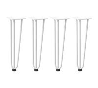 vidaXL Hairpin Legs for Coffee Table 4 pcs Anthracite 42 cm Solid Steel