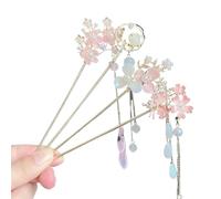 Hairpin, Tassel Flower Hairpin, Female Headdress, Hairpin, Step Swaying Accessories(N0.28)
