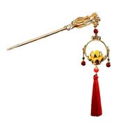 Hairpin with LED Lighting Ancient Lamp Design Metal Hair Ornament Styling Accessory for Ancient Outfit Chinese Styles Hairpin Sticks for Long