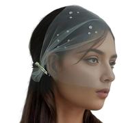 Hairpin with Veil Rhinestones for Wedding Ceremonies and Engagements Crystal for Pageant Prom Headpiece Props Bridal Birdcage Veil