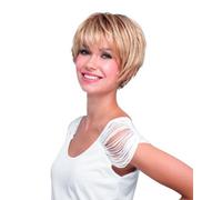 Hairpower Sky safranred Rooted Mono Crown, safranred Rooted 28.29.33