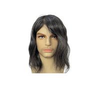 Hairs Mens Pieces Ultra Thin Skin Men Toupee 12Inch Long Full PU Human Hair Replacement System Daily Use