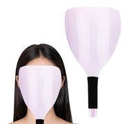 Hairspray Baffle - ABS, 12.8 x 6.14 inch Hair Tool, Facial Trimmer Shield, Flexible and Durable Beard Catcher, Free Grooming Accessory for Home, Salon, and Travel Use