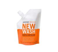 Hairstory New Wash Rich, Ultra-Moisturizing Cleansing Cream for Dry & Thick Hair, Shampoo & Conditioner Alternative, Restores Softness & Shine, 8oz