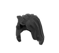 Hairstyle Female Medium Long Hair 10PCS Compatible with Lego 85974 GDS-90195 Classic Bulk Toy MOC Color:Black