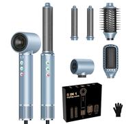 Hairstyler 5 in 1, with 110000 RPM High Speed Magic Hair Styler, 2024 New 5 in 1 Hair Styler, Hot Air Brush,Hair Dryer Curler, Air Curler, Ionic Hairdryer, Air Styler for Fast Drying, Curling