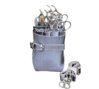 Hairstylist Scissors Bag,TPU Hairdressing Scissor Tool Belt Portable Protective Multi-Functional Hair Stylist Pouch