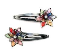 Hairwear Flower Jewelled Made With Crystal Glass by JOE COOL