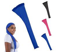 Hairweave Sleeve for Locs, Hair Weave Sleeve for Locs with Drawstring, Fashionable Design - Haircare for Wig, Extra Long Wig Breathable Stretchy with Elastic for Bun Faux Hair, For Black Women (Blue)