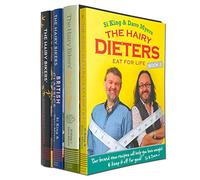 Hairy Bikers 4 Recipe Books Set Collection Perfect Pies (Hardback) British Classics (Hardback) Asian Adventure (Hardback) Eat For Life
