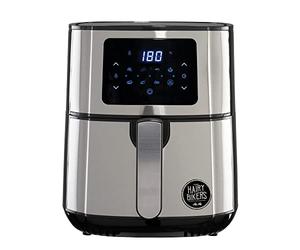 Hairy Bikers Air Fryer SDA2322 5.5 Litre Family Size Capacity Digital Touch Screen 60 Minute Timer 7 Pre-sets 1400W Silver