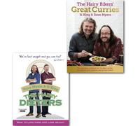 Hairy Bikers Collection 2 Books Set, (The Hairy Bikers' Great Curries and [PaperBack] The Hairy Dieters: How to Love Food and Lose Weight)