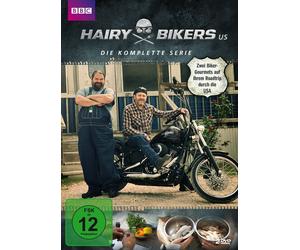 Hairy Bikers US - The Complete Series (2 DVDs) (BBC) (DVD, 2014) (NEW) OVP