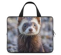 Hairy Ferret Laptop Bag Durable Laptop Sleeve Water-Resistant Notebook Bag for Computer Or Tablet
