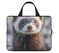 Hairy Ferret Laptop Bag Durable Laptop Sleeve Water-Resistant Notebook Bag for Computer Or Tablet