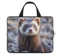 Hairy Ferret Laptop Bag Durable Laptop Sleeve Water-Resistant Notebook Bag for Computer Or Tablet