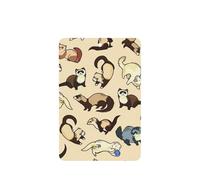 Hairy Ferret Printing 10 Pcs Car Air Fresheners Cards For Scented Hanging Sheets For Bathroom With Rope