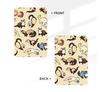 Hairy Ferret Printing Fashion Car Air Freshener Cards 10 Pcs Car Scented Hanging Sheets