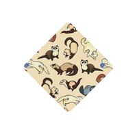 Hairy Ferret Printing Fashion Car Air Freshener Cards 10 Pcs Car Scented Hanging Sheets