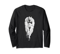 Hairy Hunk Undressed Gay Art Erotica Long Sleeve T-Shirt
