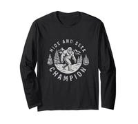 Hairy Mountain Man Hide S hampion Long Sleeve T-Shirt