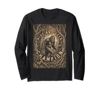 Hairy Mountain Man Hide S hampion Long Sleeve T-Shirt