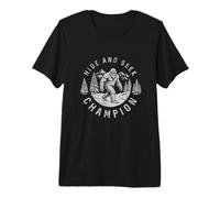 Hairy Mountain Man Hide S hampion Premium T-Shirt