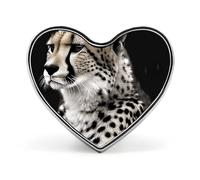 Hairy Raccoon Lapel Pin Fashion Brooch Pin Cute Button Badges Heart Shape Button Pins Enamel Pins Metal Pinback for Hat Shirt Clothing Bags Decoration, Love form, Aluminum, no gemstone