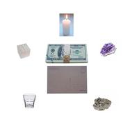 HAISDA Honoring Ancestors, 7 in 1 Feng Shui Five Elements Kits with Ancestor Money and Postcard,Pray for Wealth and Good Fortune