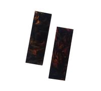 HAISDA Knife Handle Grips Scales,Acrylic Inlace Handle Material,Knifemakers Sword DIY Slabs,Pack of 2 pieces (Gold)