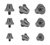 HAISENG 12Pcs Soccer Boot Cleats Football Boot Spikes Aluminum Studs Screw Cleat Studs Enduring Replacement