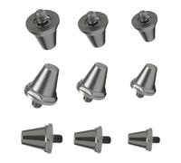 HAISENG 12Pcs Soccer Boot Cleats Football Boot Spikes Aluminum Studs Screw Cleat Studs Enduring Replacement