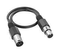 HAISENG 3Pin Cable 3Pin Female To 3Pin Male Balanced Microphone Cable For Speakers Record Studio Mixer Amplifier Accessories