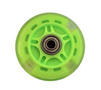 HAISENG 80mm 120mm Scooter Wheel Flashing Light Up Wheel For Bearings With 3-Color Light Kid Gifts Toy