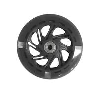 HAISENG 80mm 120mm Scooter Wheel Flashing Light Up Wheel For Bearings With 3-Color Light Kid Gifts Toy