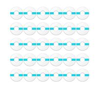 HAISENG Adhesive Patches For Libre1/2/3 Sports Cover Overpatch Sticker Clear Film Tape Pack Of 30/50 Patches Sports
