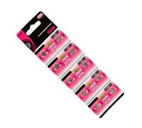 HAISENG Alkaline Button Batteries 1.55V Coin Cell Batteries Pack Of 10 For Clocks Remote Controls And Electronic Scale