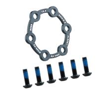 HAISENG Aluminium Alloy 6 Hole Brake Disc With 6 Screws Electric Scooter Brake Disc Scooter Rotor Pad Easy To Use Electric