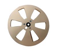 HAISENG Aluminum Alloy 1/4inch 7inch Empty Reel For To Tape Recorders 6 Hole Takeup For Open Sound Deck Takeup Reel
