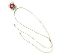 HAISENG Artistics Crown Heart Beaded Necklace Portable Jewelry For Women Styles Accessory Unique Styles Necklace