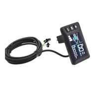 HAISENG Electric Scooter Speedometer Odometers 24V 36V 48V LCD Display Control Panel Electric Bike Modification Color Display ABS Shell