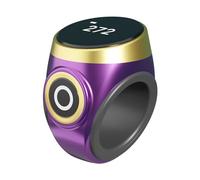 HAISENG Electronic Counters Lightweight Finger Counter Rings Counter ABS Conveniently Monitor Day Counts & Prayer Alerts Intelligent