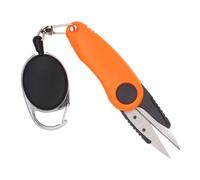HAISENG Fishing Line Cutter Tool Tackle Accessory Stainless Steel Scissors Foldable Cutter For Braided Precisions Fishing Accessory