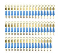 HAISENG Fishing Quickly Change Swivels 50Pcs Line Connector Quickly Link Swivels Set For Accessories Fishing Line Connector